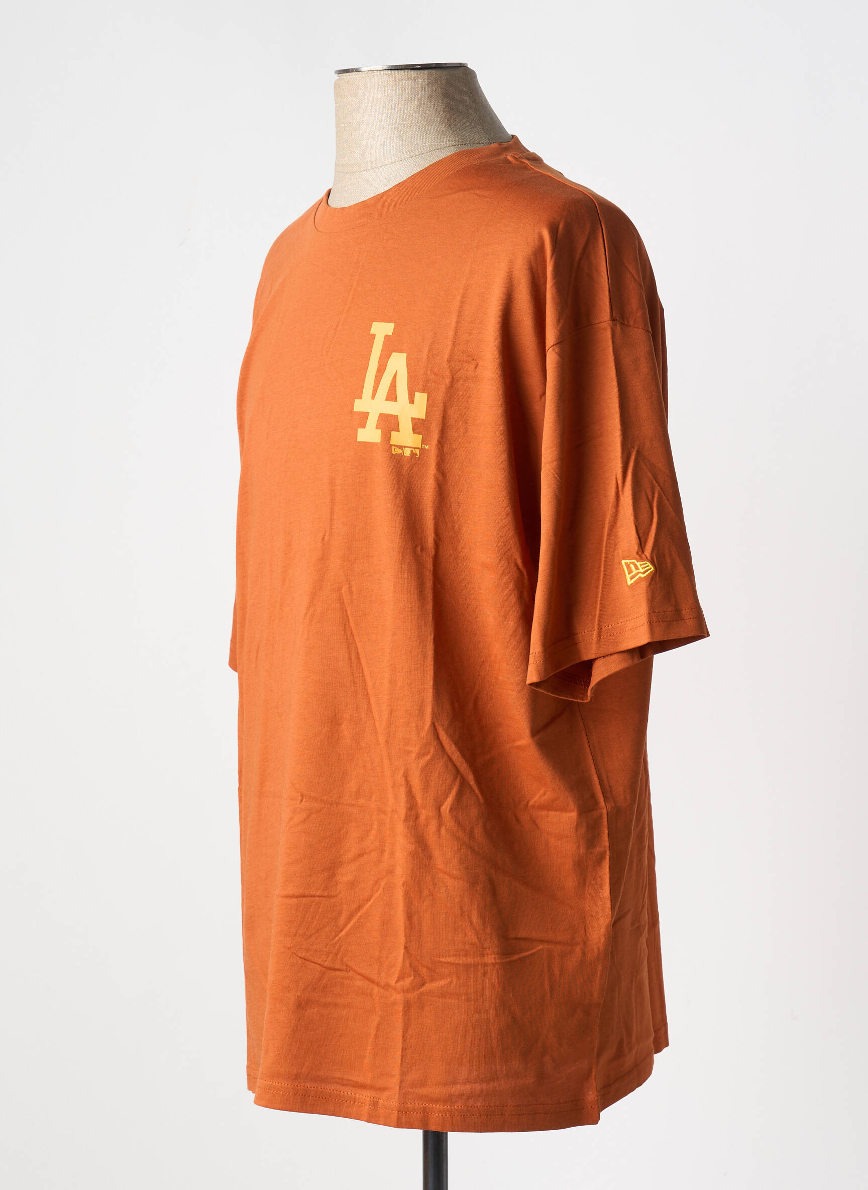 T-marškinys oranžinė NEW ERA unisexas