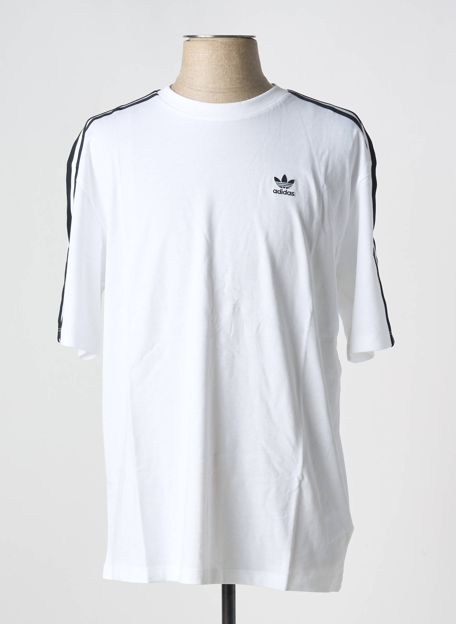 T-marškinys baltas ADIDAS moteris