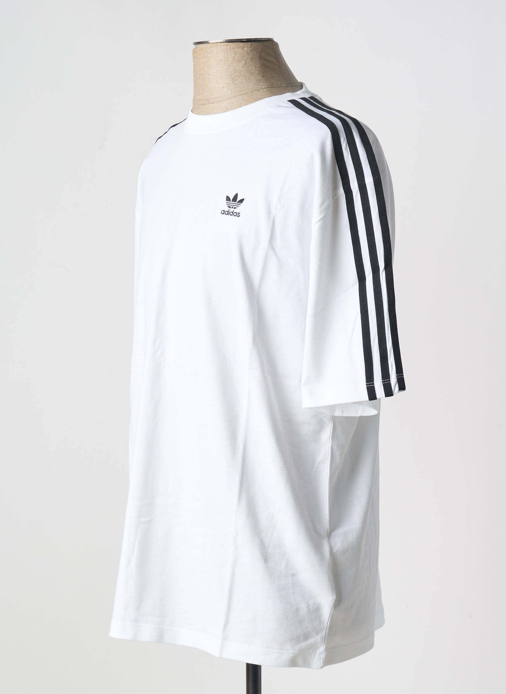 T-marškinys baltas ADIDAS moteris