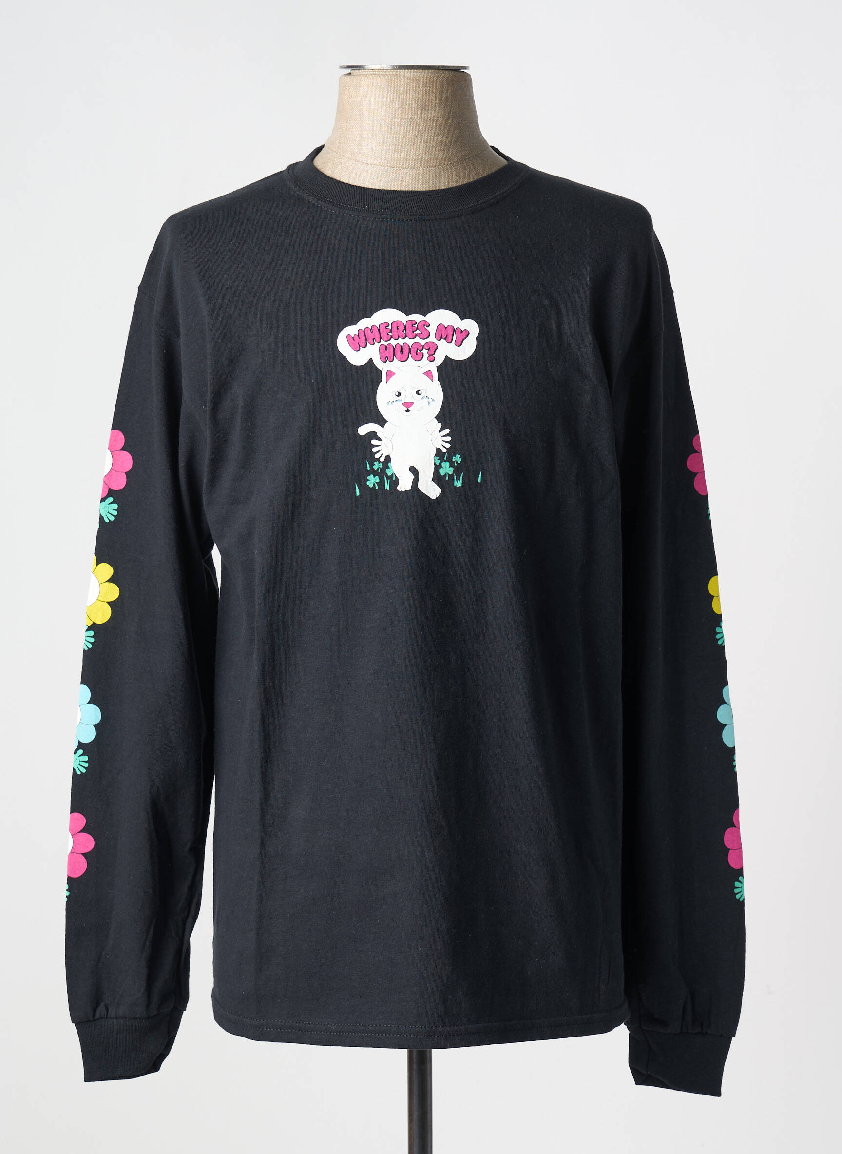 T-marškinys juodas RIPNDIP vyras