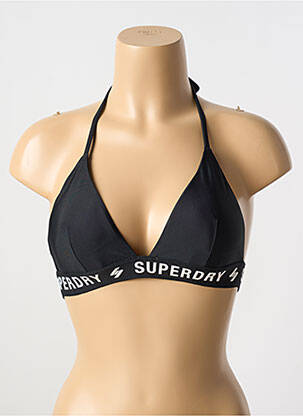 Maudymosi viršūnė juodas SUPERDRY moteris