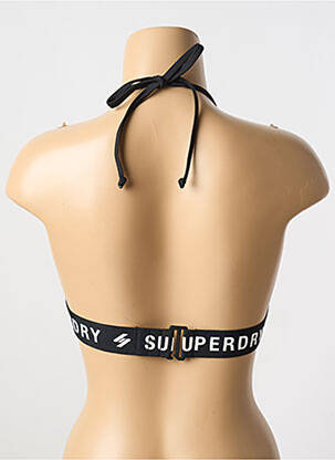 Maudymosi viršūnė juodas SUPERDRY moteris