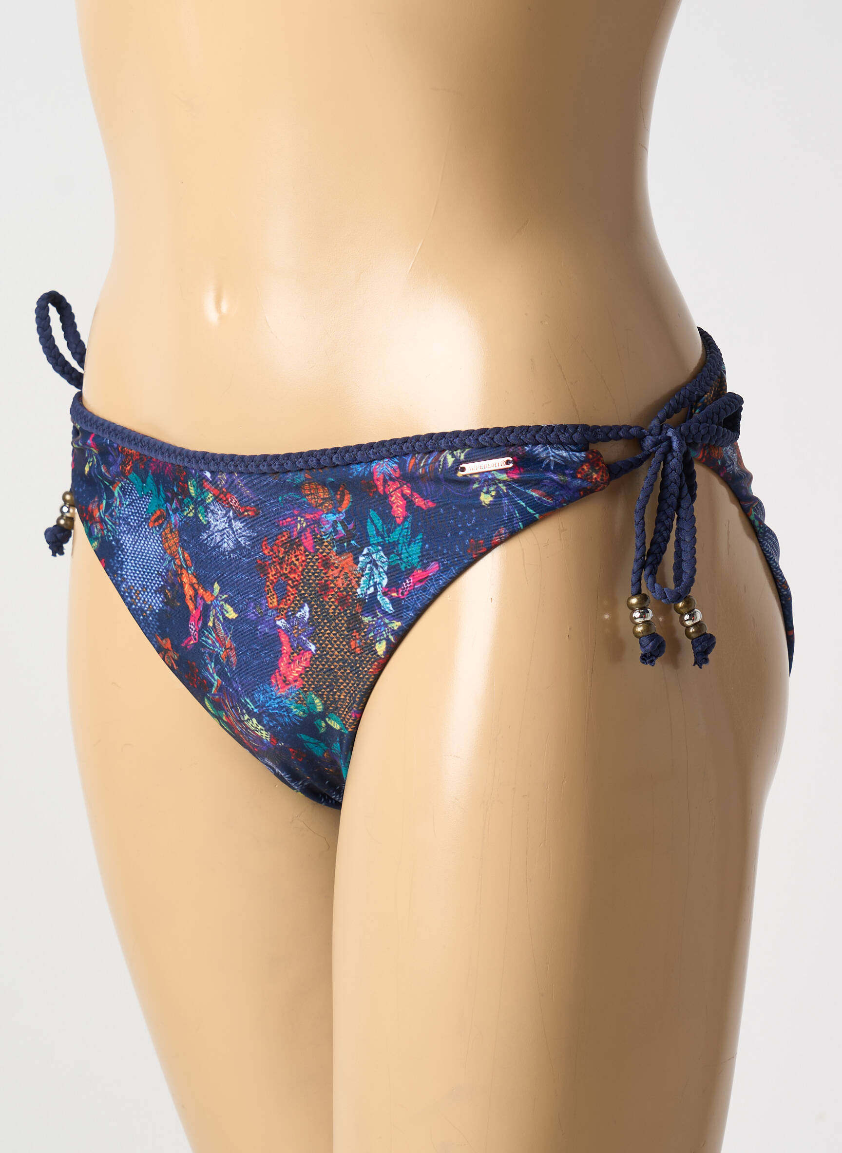Maudymosi kelnaitės mėlyna SUPERDRY moteris
