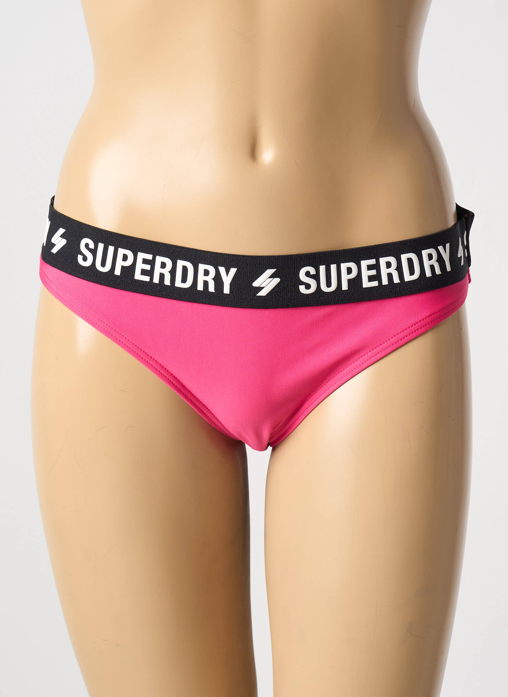 Maudymosi kelnaitės rožinė SUPERDRY moteris