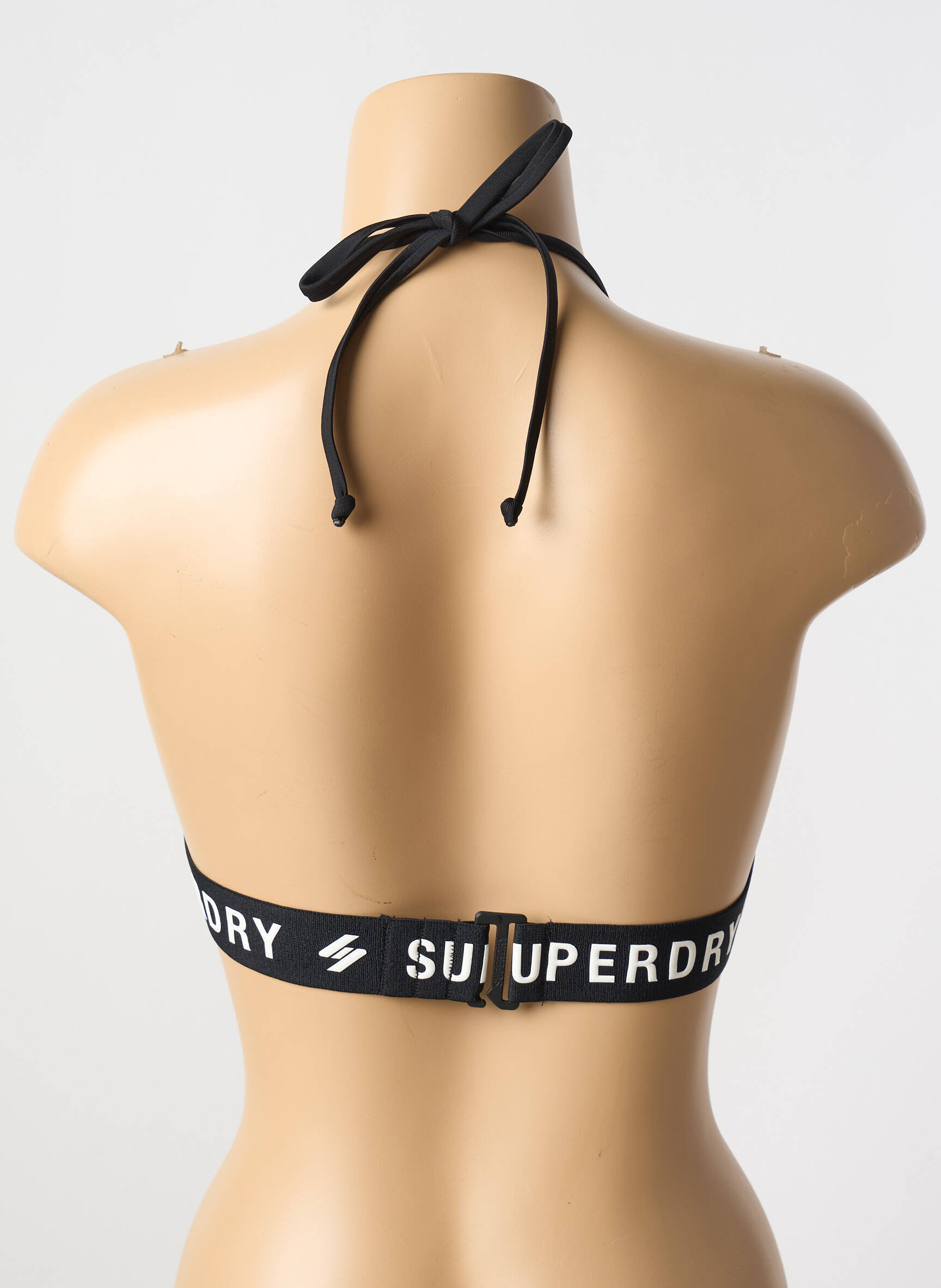 Maudymosi viršūnė juodas SUPERDRY moteris
