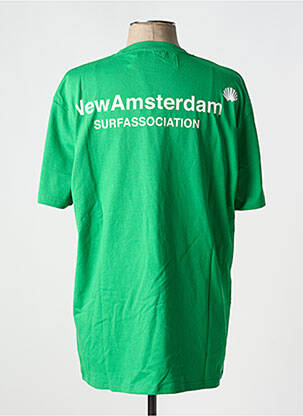T-marškinys žalias NEW AMSTERDAM SURF ASSOCIATION vyras