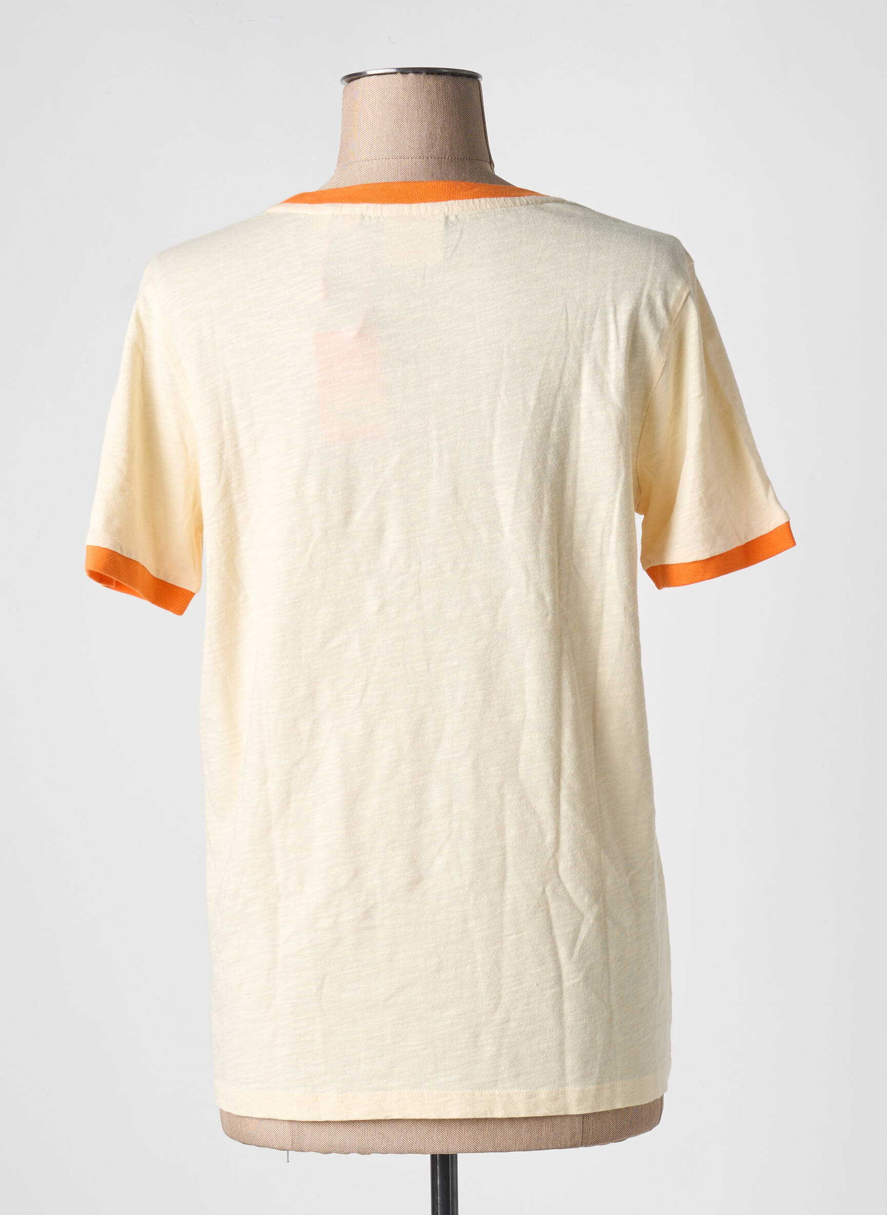 T-marškinys bežinis SUPERDRY moteris