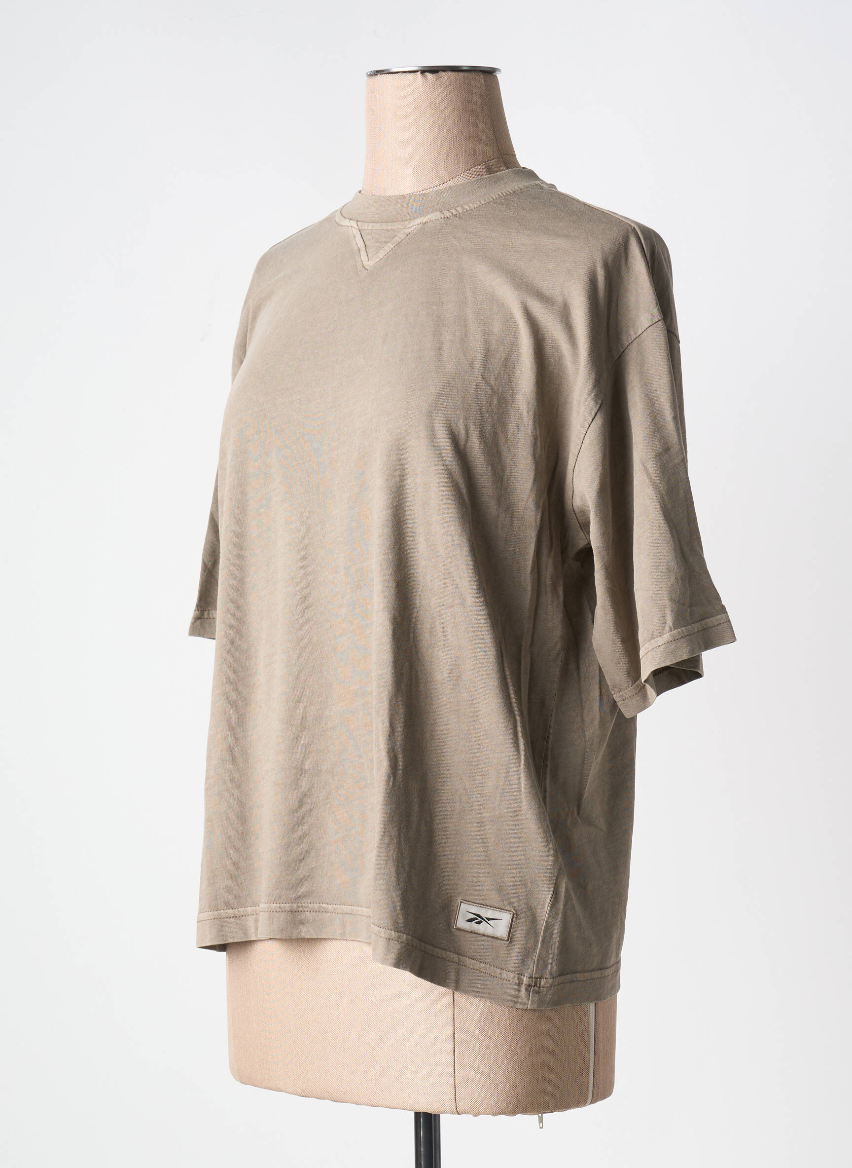 T-marškinys pilka REEBOK moteris