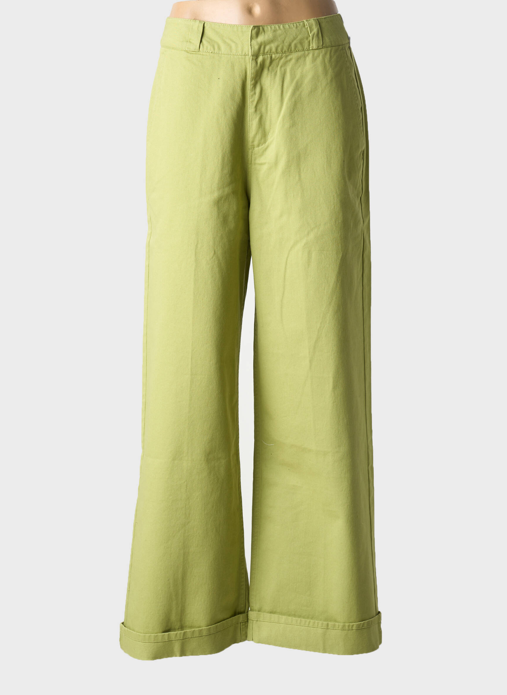 Platus kelnes kaki OBEY moteris