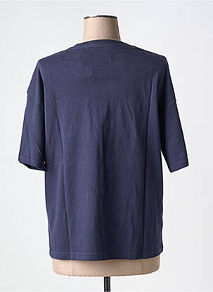 T-marškinys mėlyna SUPERDRY moteris