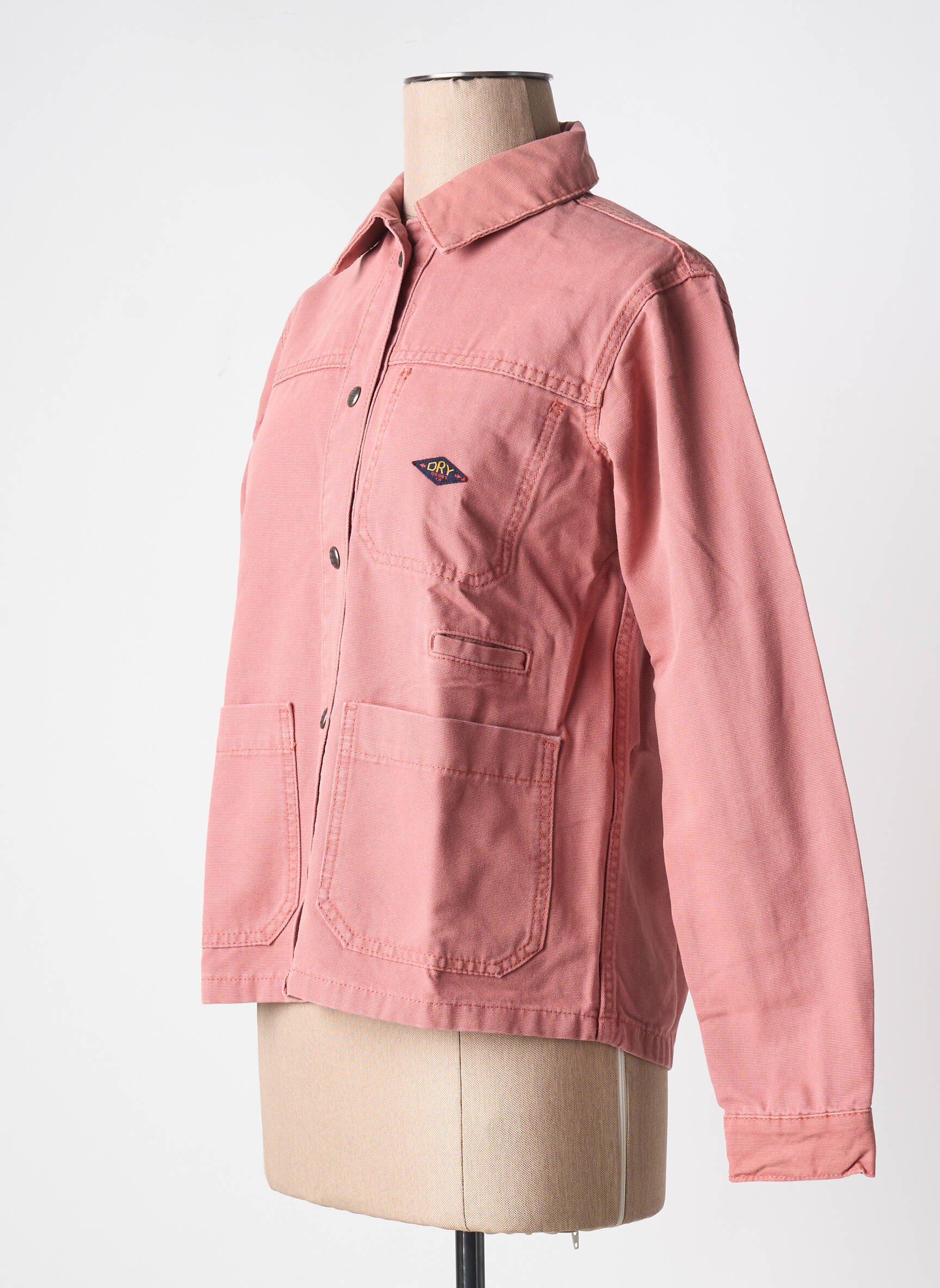 Kasdienis švarkas rožinė SUPERDRY moteris