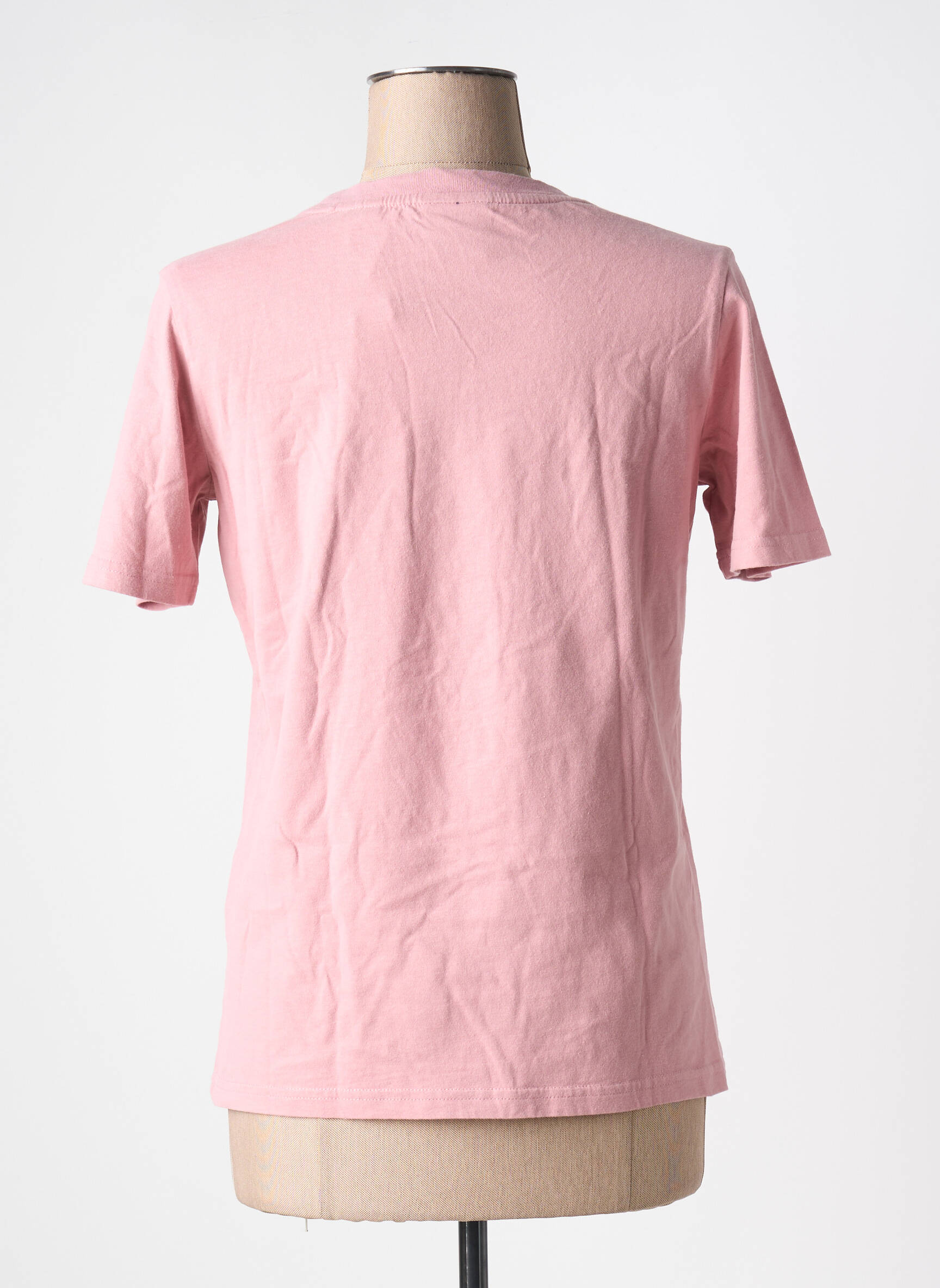 T-marškinys rožinė SUPERDRY moteris