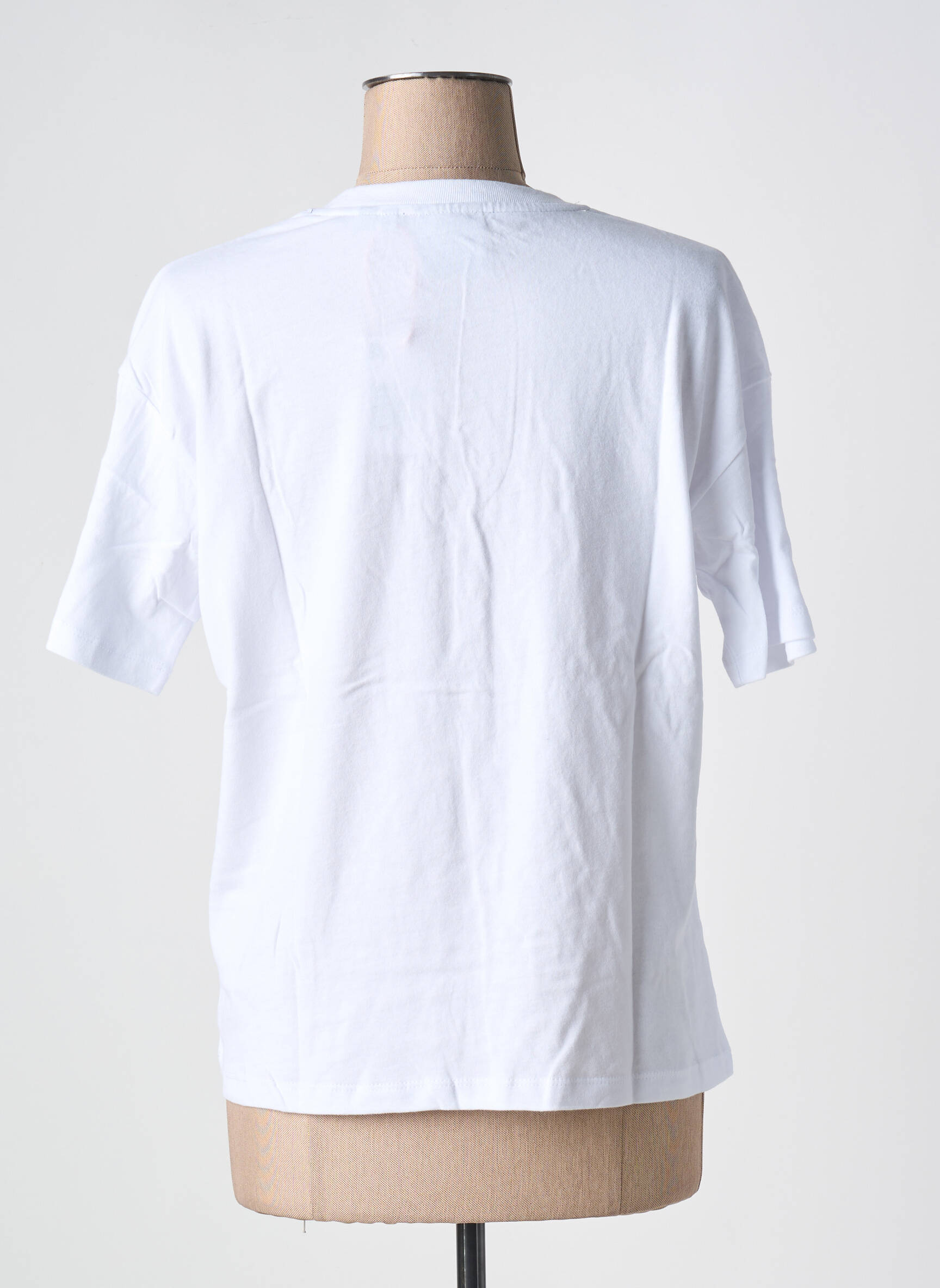 T-marškinys baltas SUPERDRY moteris