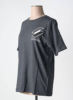 T-marškinys pilka SUPERDRY moteris