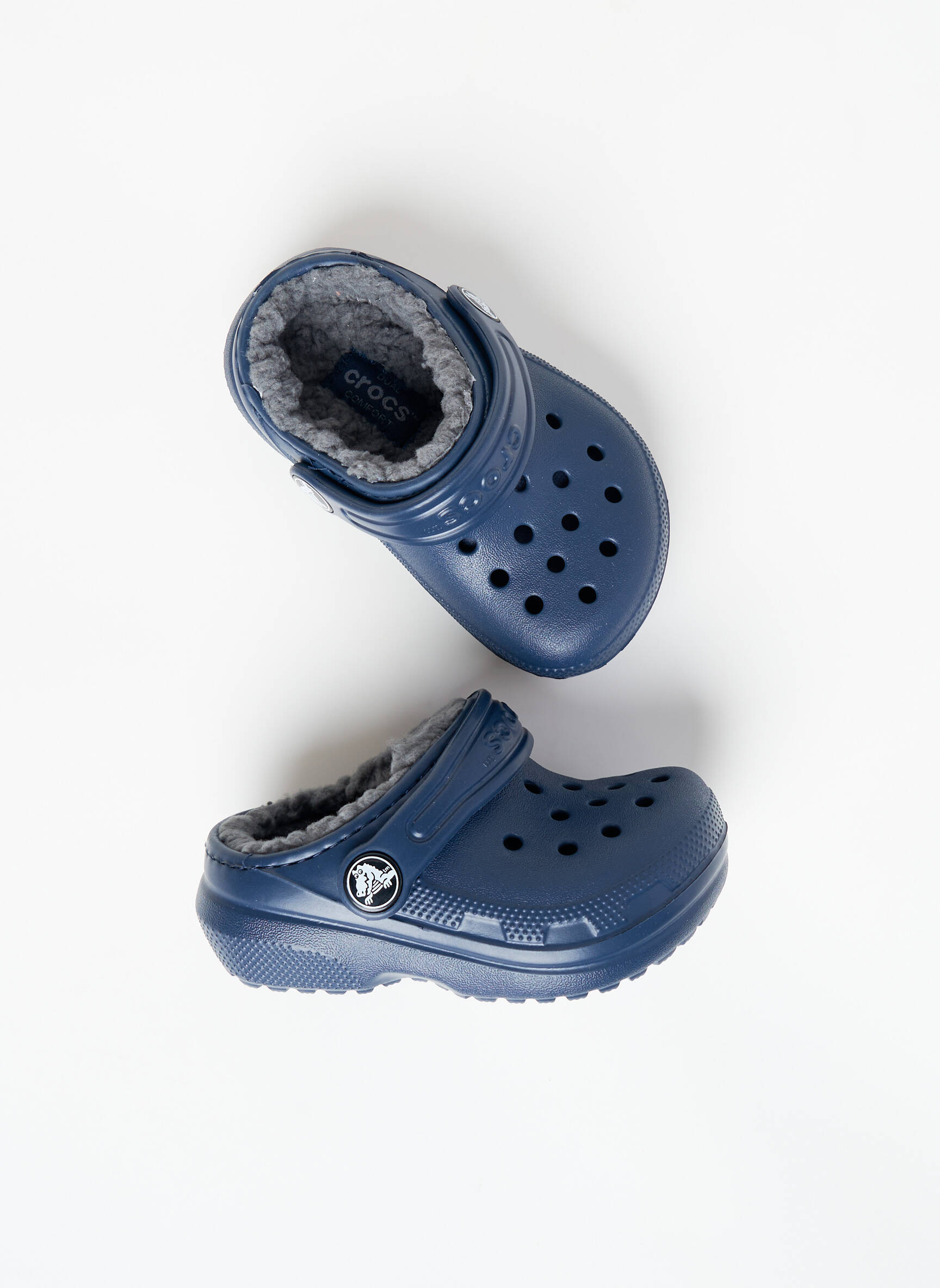 Bateliai/pantofliai apvalus mygtukas apvalus mygtukas mėlyna CROCS vaikas