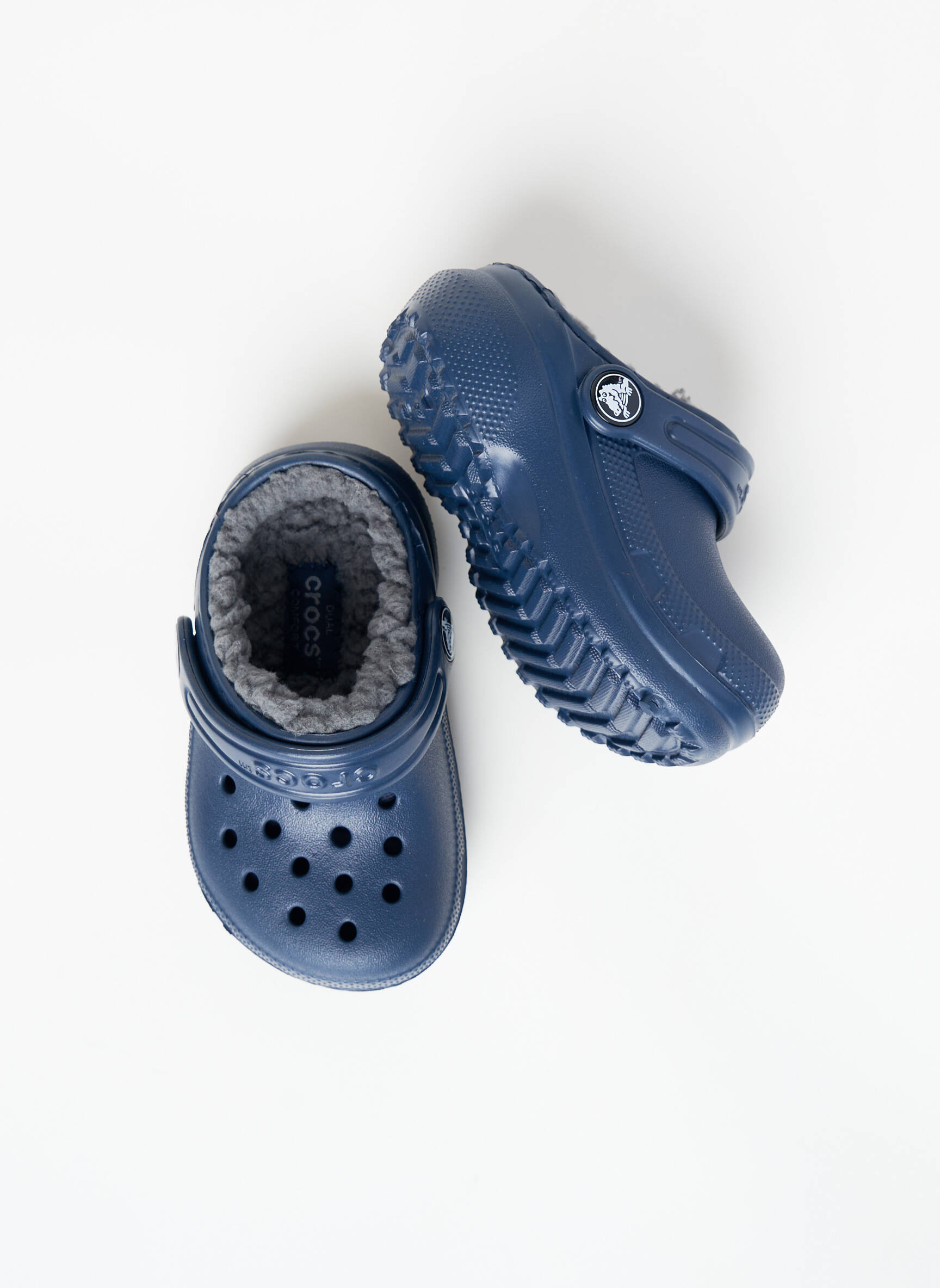 Bateliai/pantofliai apvalus mygtukas apvalus mygtukas mėlyna CROCS vaikas