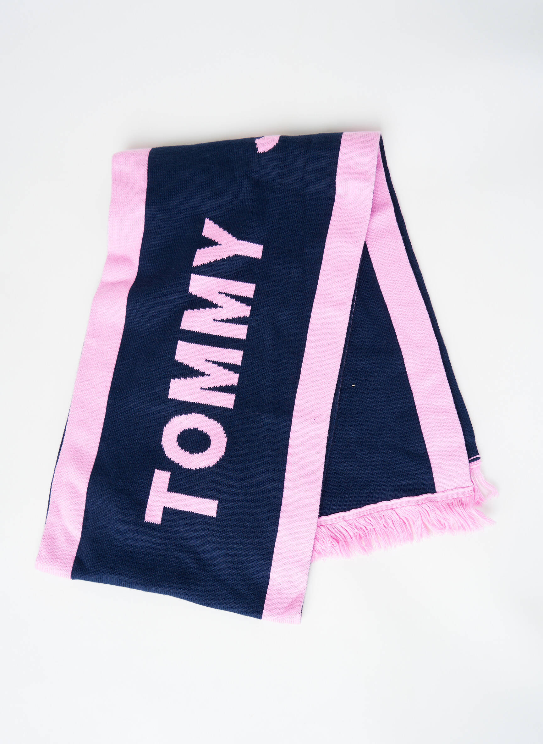 Šalikas rožinė TOMMY HILFIGER moteris