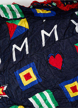 Šalikas mėlyna TOMMY HILFIGER moteris