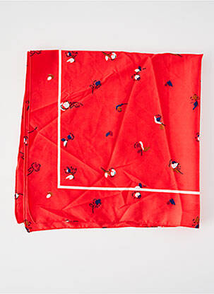 Šalikas raudona PIECES moteris