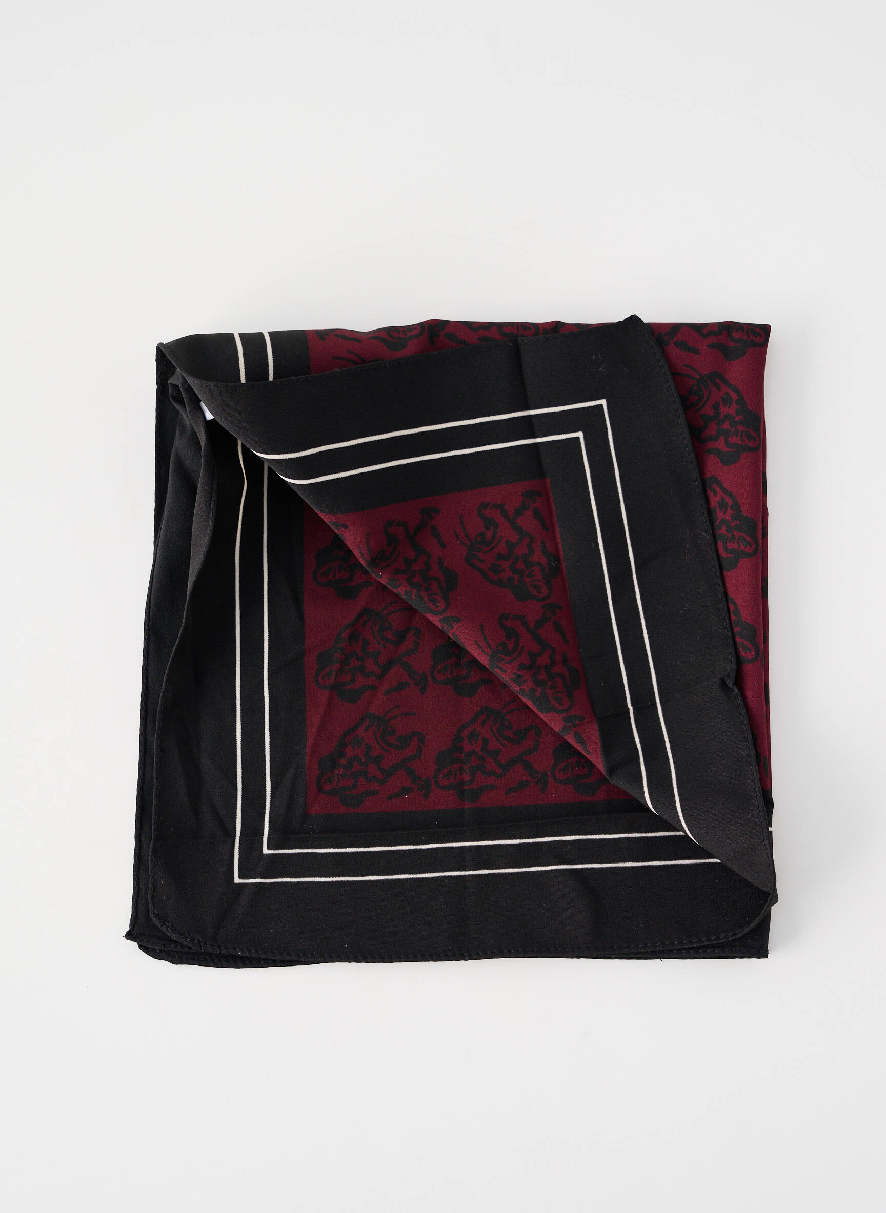 Šalikas raudona PIECES moteris