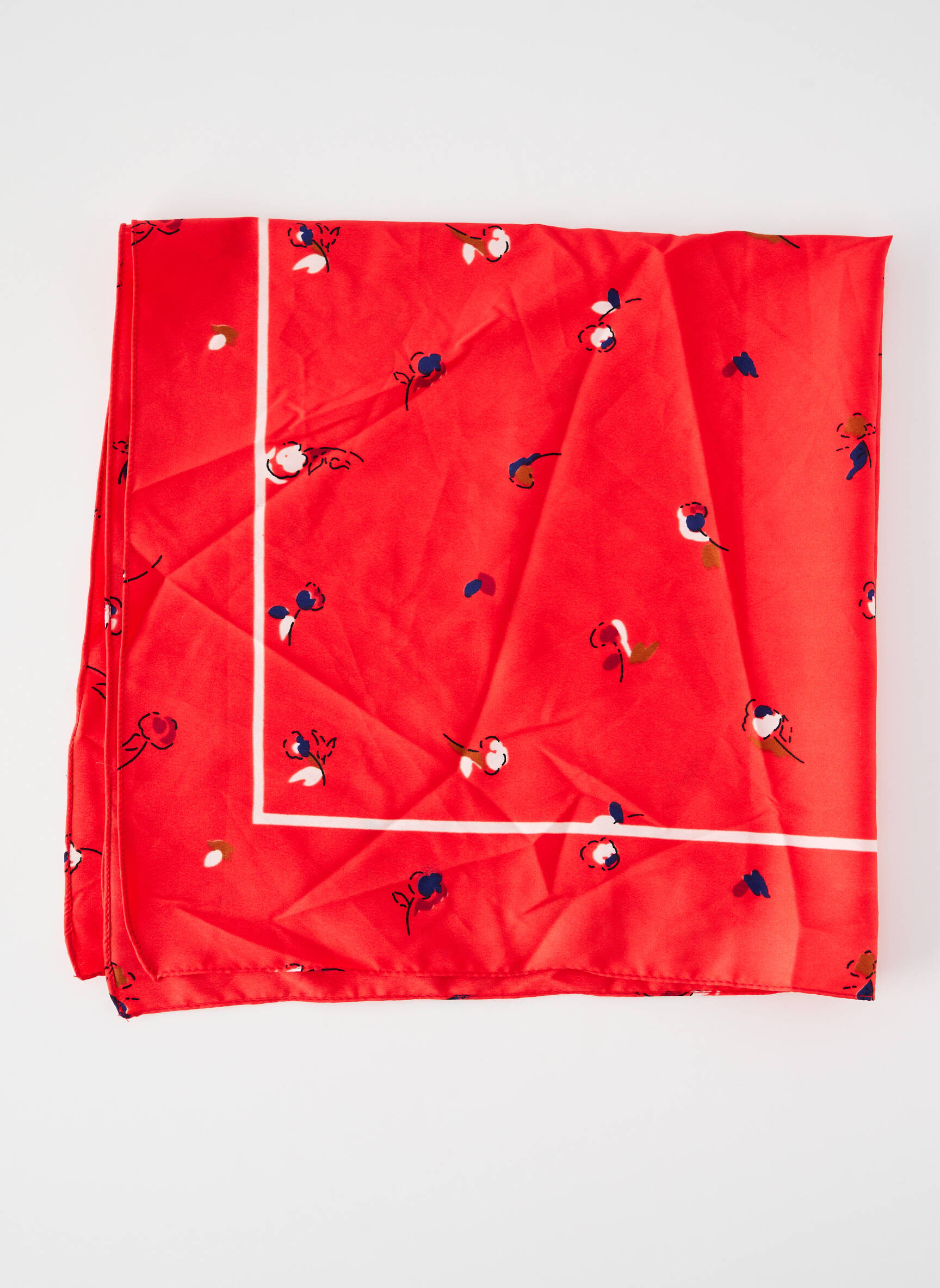 Šalikas raudona PIECES moteris