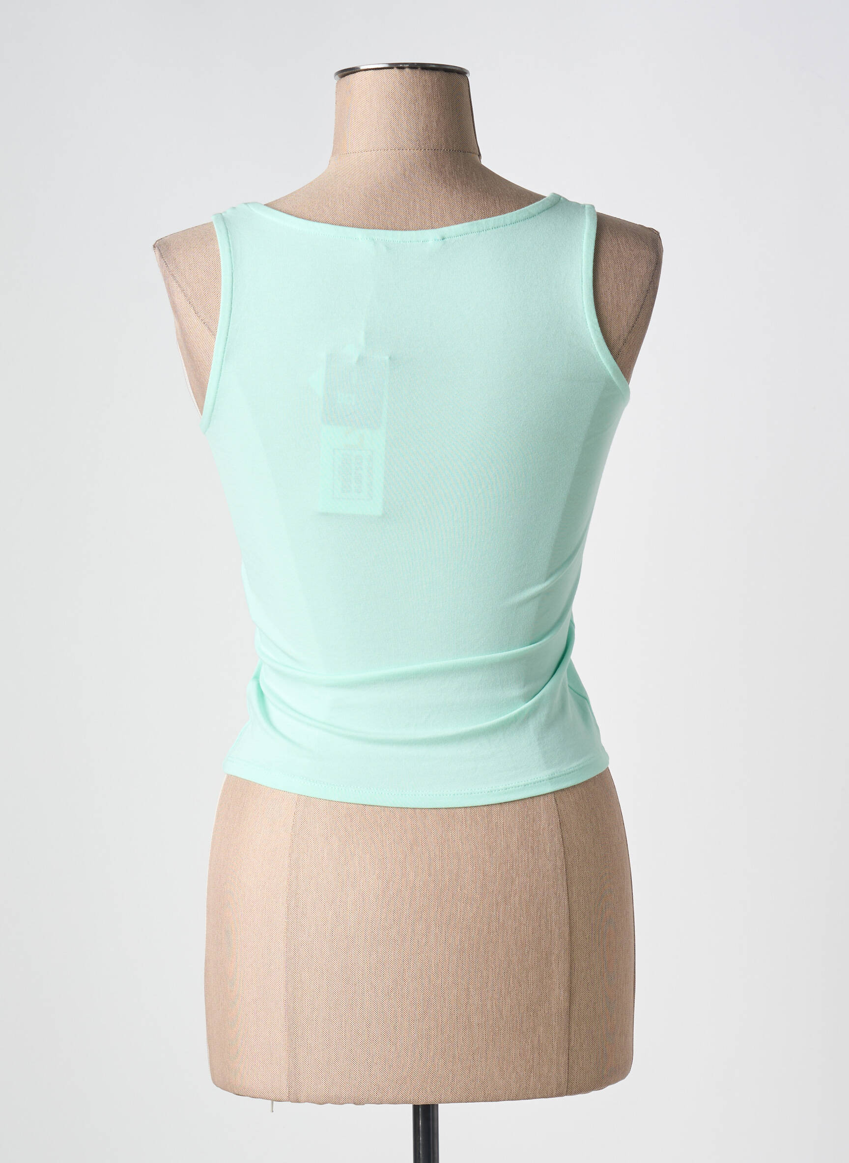 Marškiniai be rankovių žalias ONLY moteris