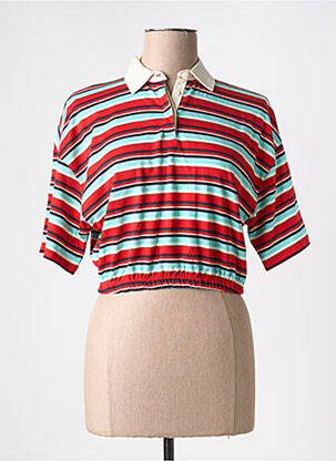 Polo raudona ONLY moteris