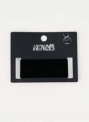 Kaklaraištis juodas HAILYS moteris