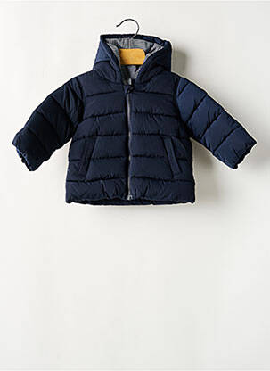 Pūkinė striukė mėlyna PETIT BATEAU berniukas