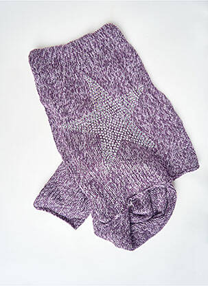 Šalikas violetinis ONLY moteris