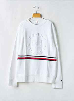 Mikroskopas apvalus kaklas baltas TOMMY HILFIGER berniukas