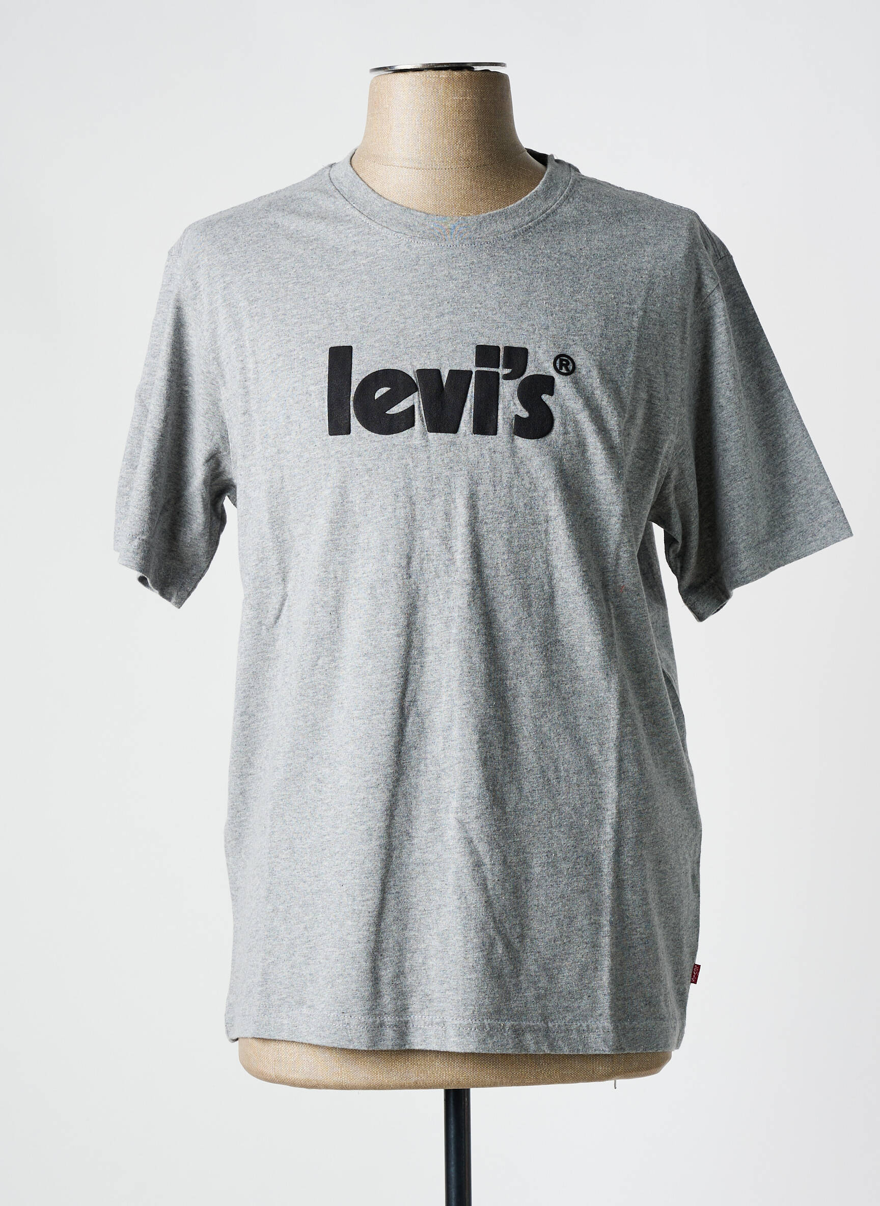 T-marškinys apvalus kaklas pilka LEVI'S vyras