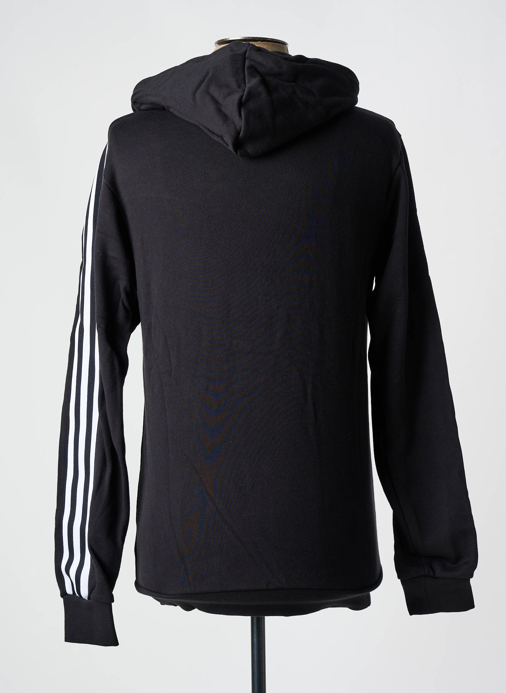 Kapišonas apvalus kaklas juodas ADIDAS vyras