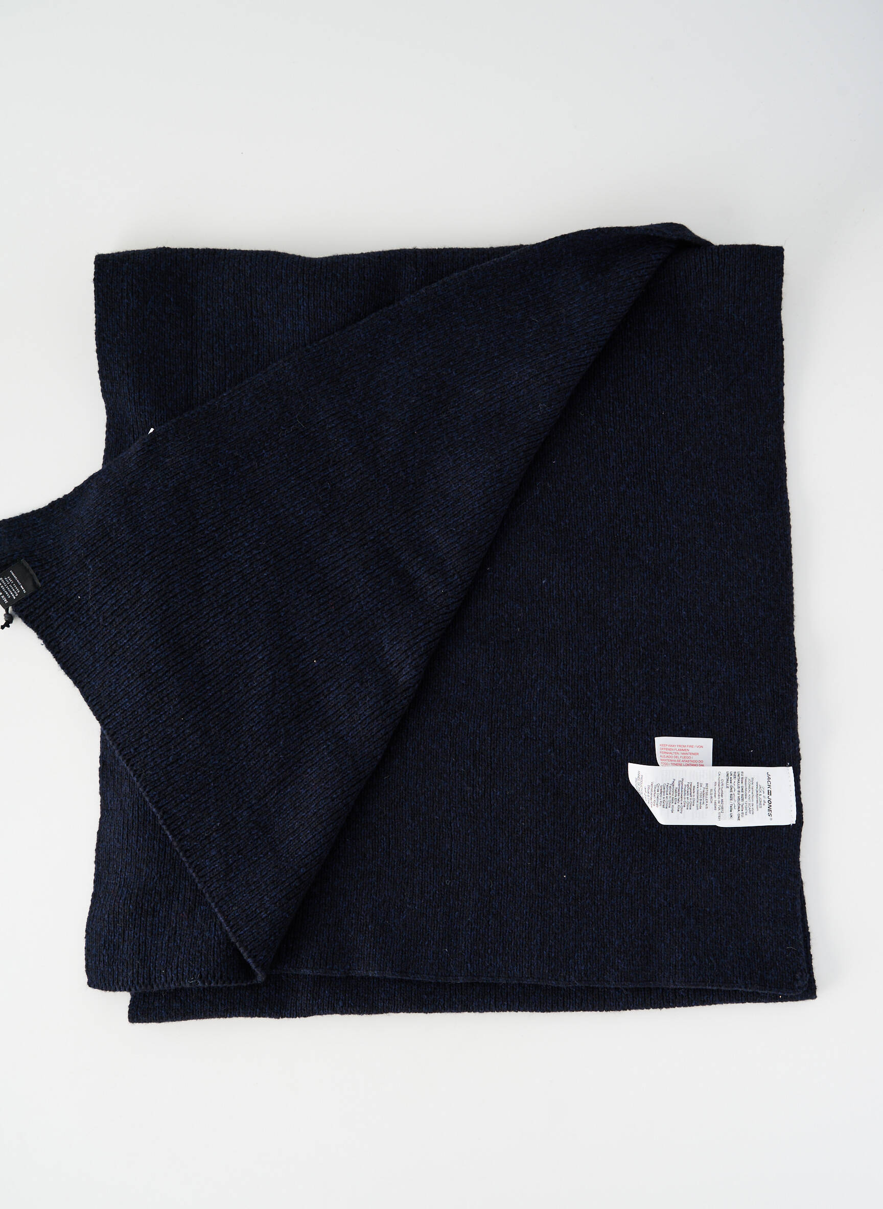 Šalikas mėlyna JACK & JONES vyras