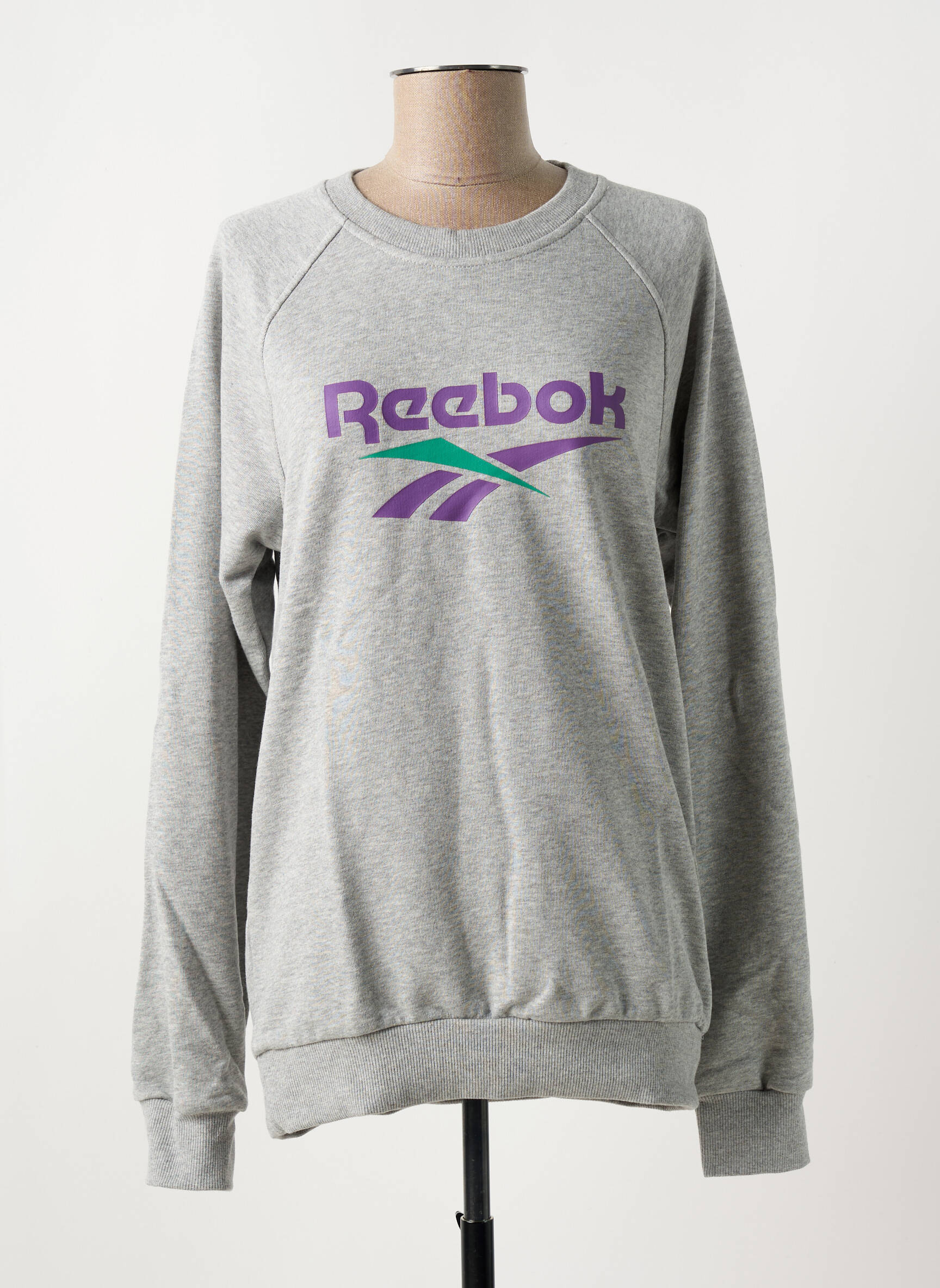 Mikroskopas apvalus kaklas pilka REEBOK moteris