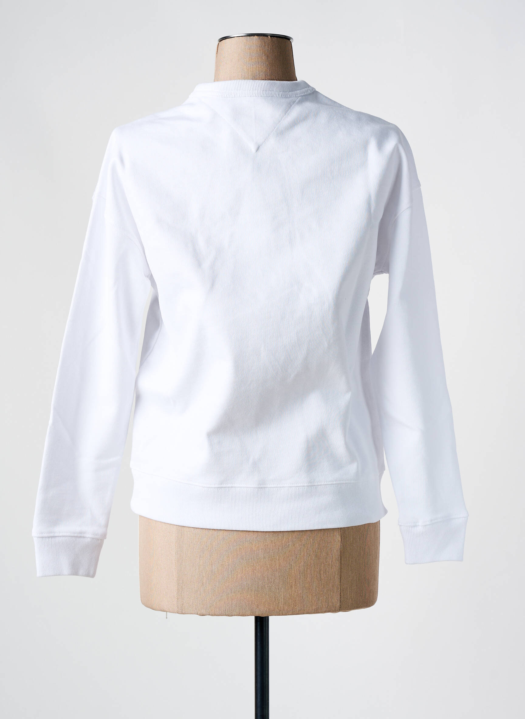 Mikroskopas apvalus kaklas baltas TOMMY HILFIGER moteris