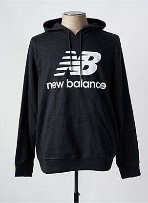 Kapišonas apvalus kaklas juodas NEW BALANCE vyras
