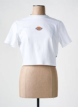 T-marškinys baltas DICKIES moteris