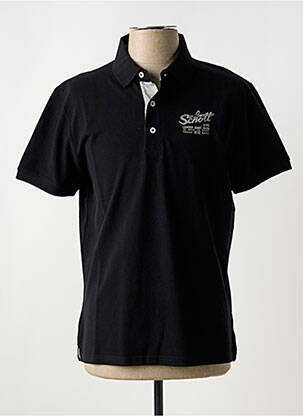 Polo juodas SCHOTT vyras