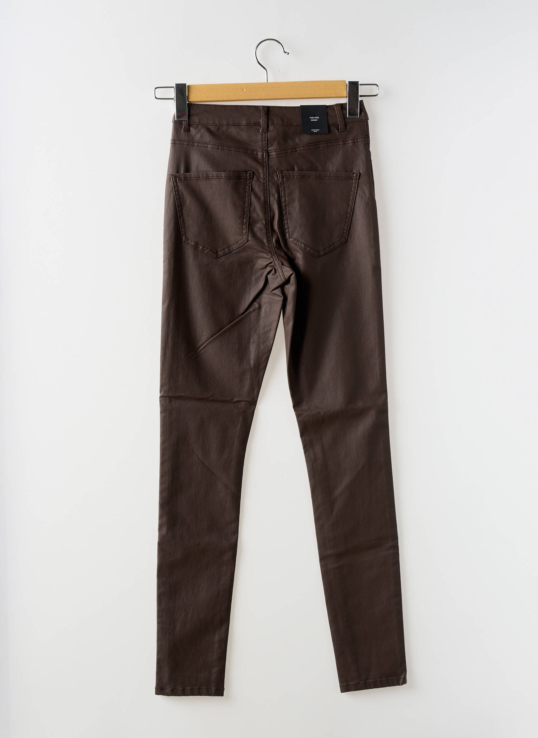 Lieknos kelnės rudas VERO MODA moteris