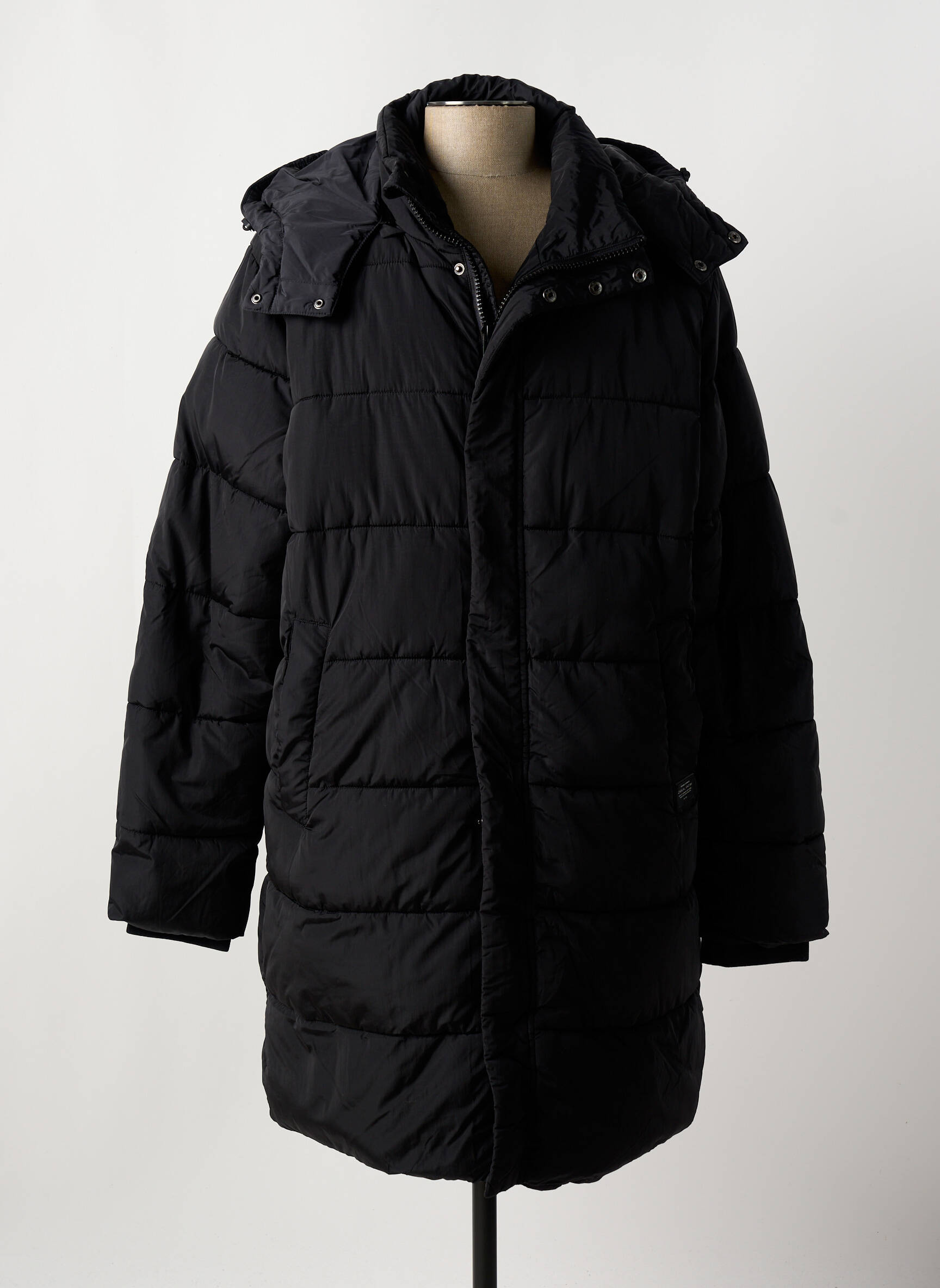 Parka aukšta apykaklė juodas CASUAL FRIDAY vyras
