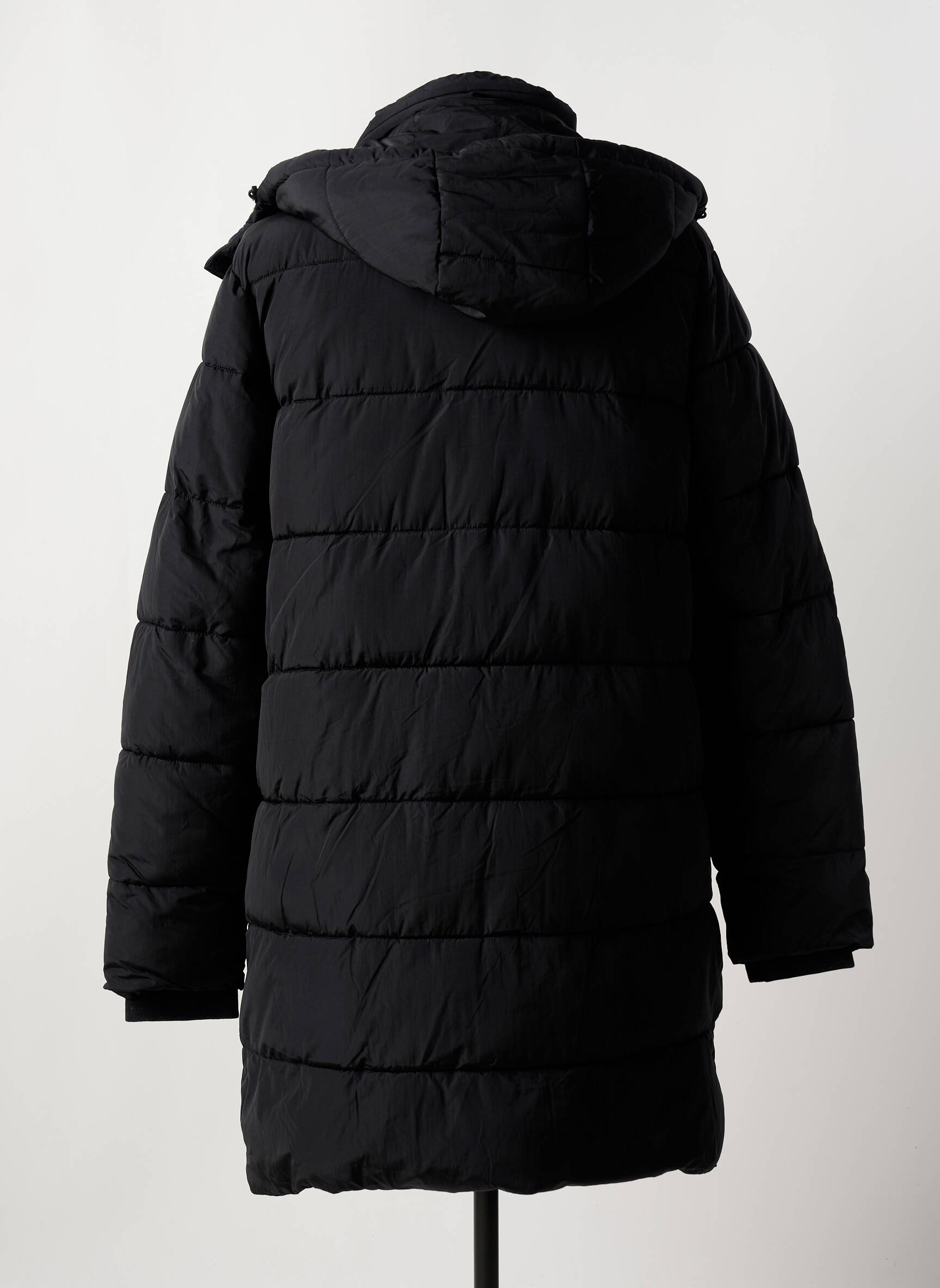 Parka aukšta apykaklė juodas CASUAL FRIDAY vyras