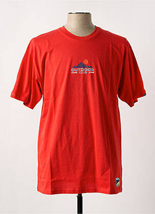 T-marškinys apvalus kaklas raudona VANS vyras