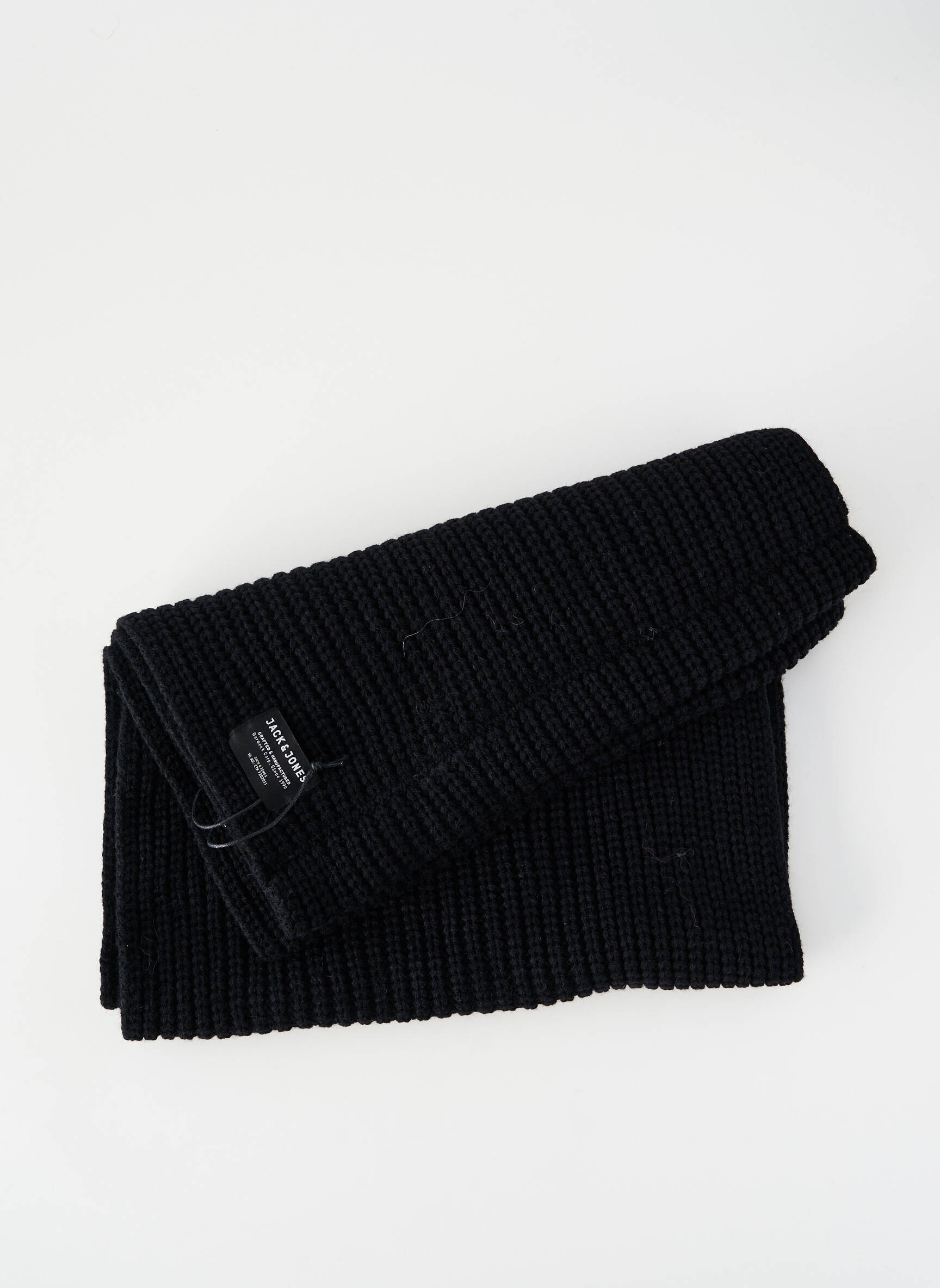 Šalikas juodas JACK & JONES vyras