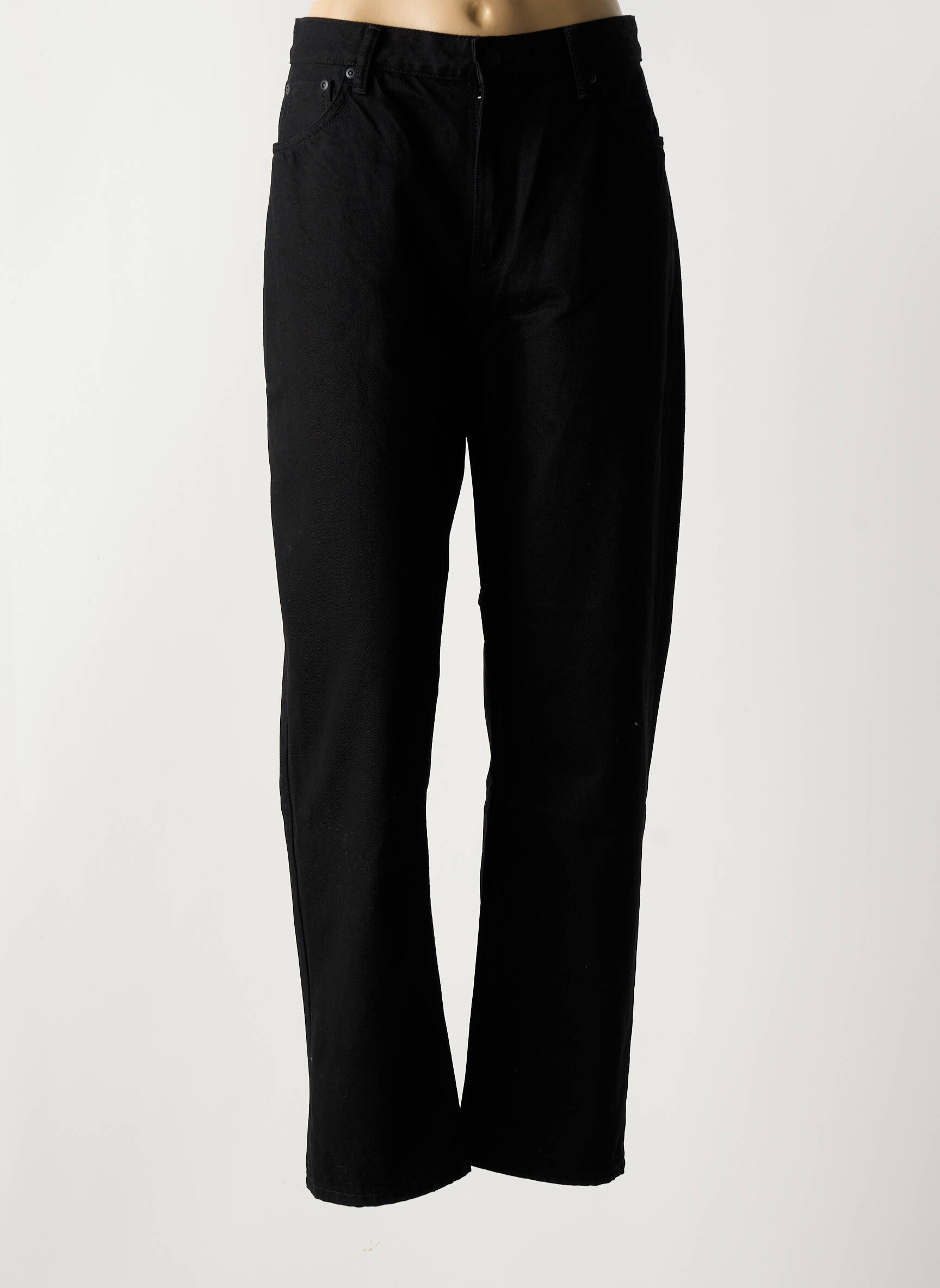 Tiesios kirpimo džinsai juodas NUDIE JEANS CO moteris