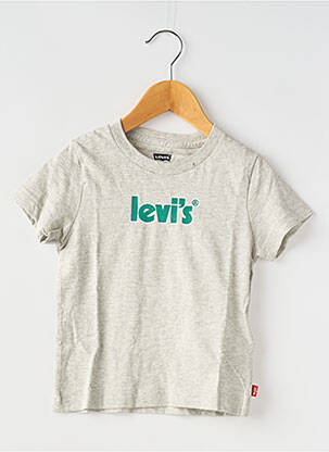 T-marškinys apvalus kaklas pilka LEVI'S berniukas