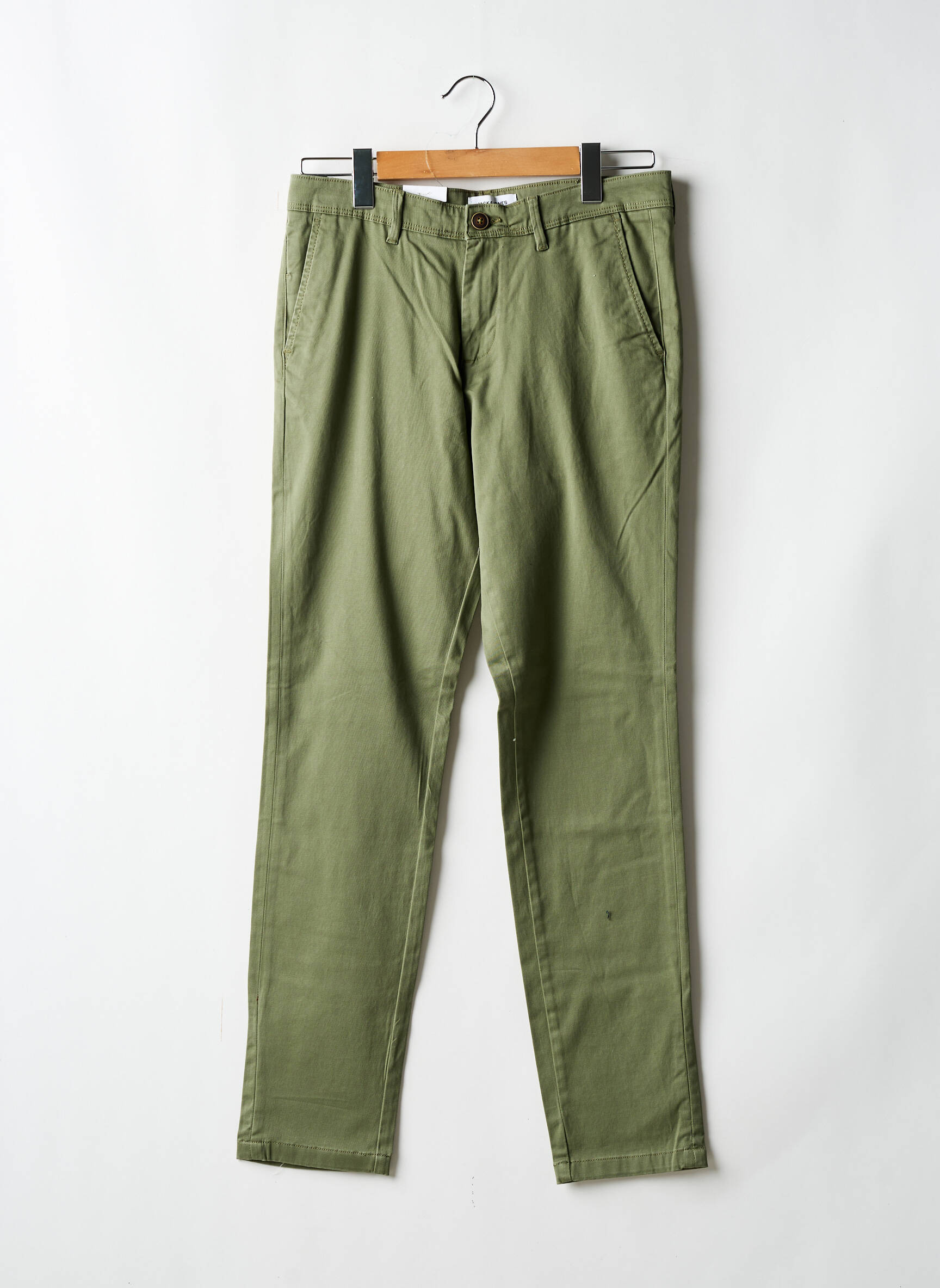 Tiesi kelnė žalias JACK & JONES vyras