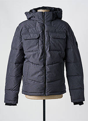 Pūkinė striukė pilka JACK & JONES vyras
