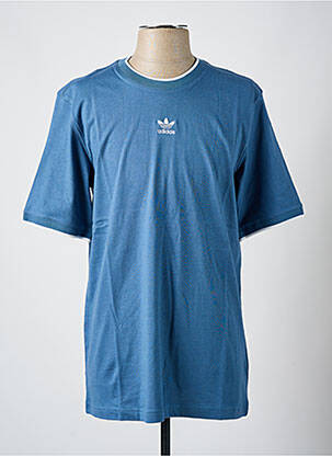 T-marškinys apvalus kaklas mėlyna ADIDAS vyras