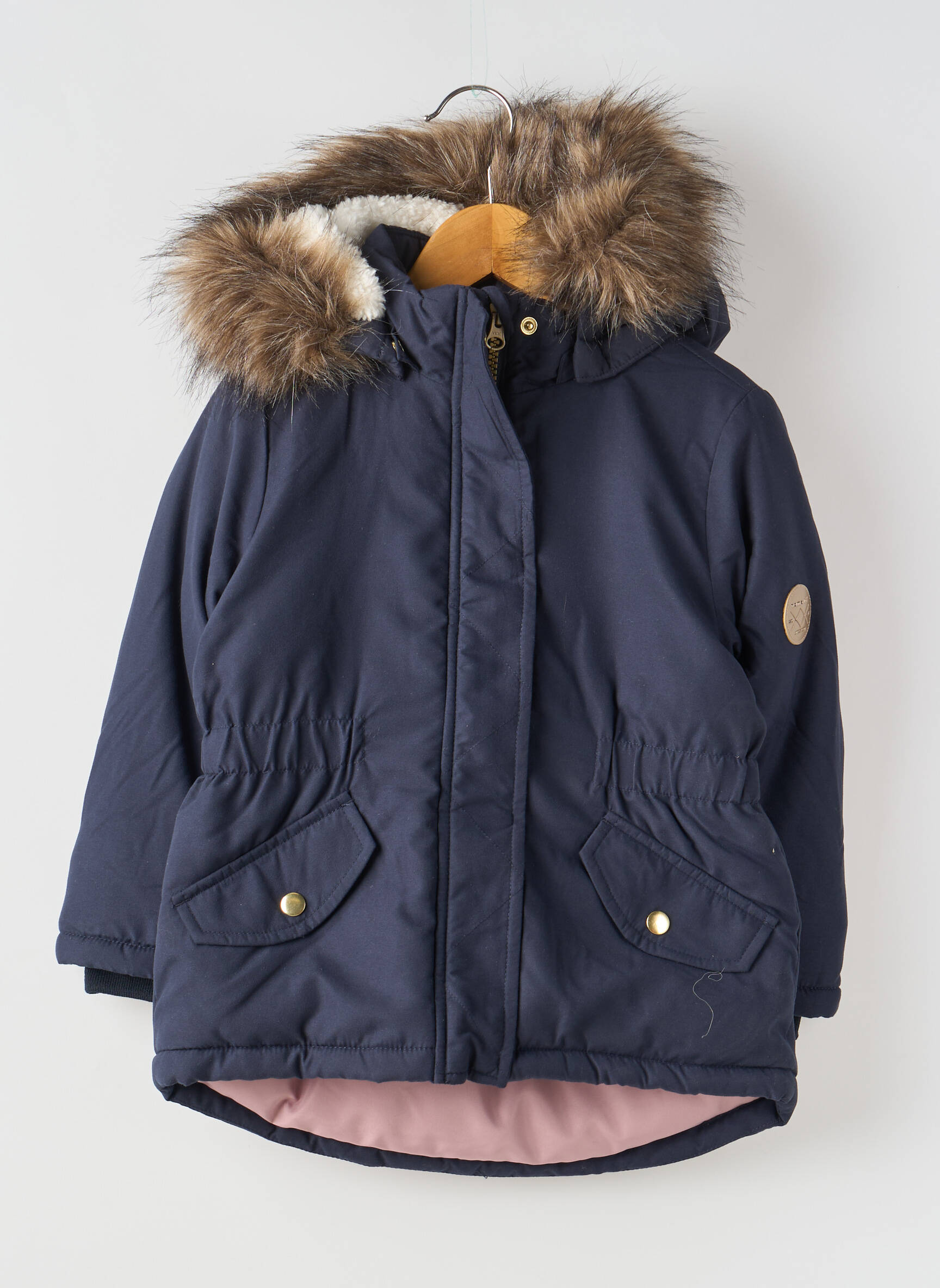 Parka mėlyna NAME IT mergina